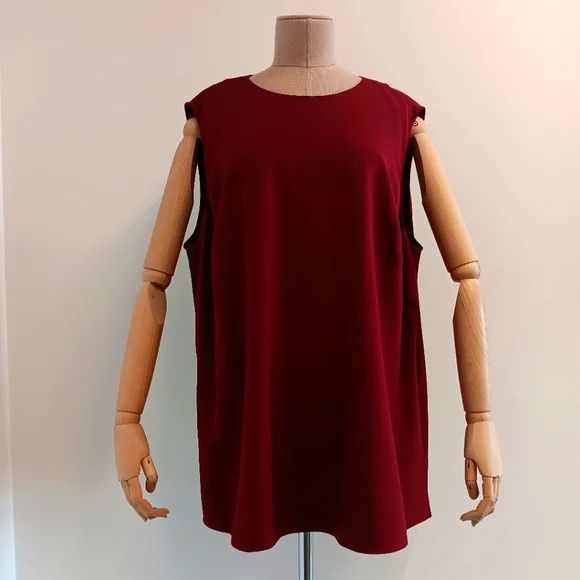 Lafayette 148 LAFAYETTE 148 NEW YORK Sleeveless Adela Silk Blouse - XXL Size XXL / US 16-18 / IT 52-54 - 1 Thumbnail
