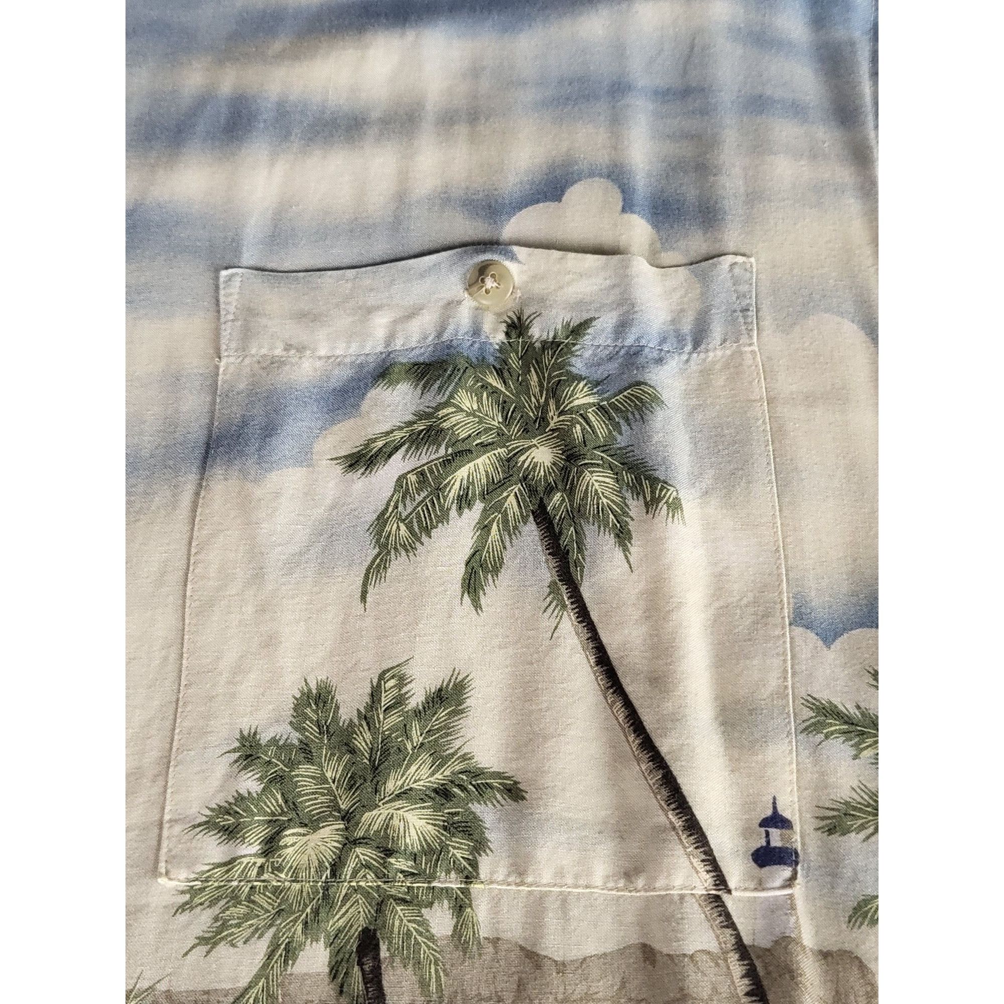 Pierre Cardin Pierre Cardin Tropical Girls Boat Lighthouse Palms Flowers B Size US L / EU 52-54 / 3 - 6 Thumbnail