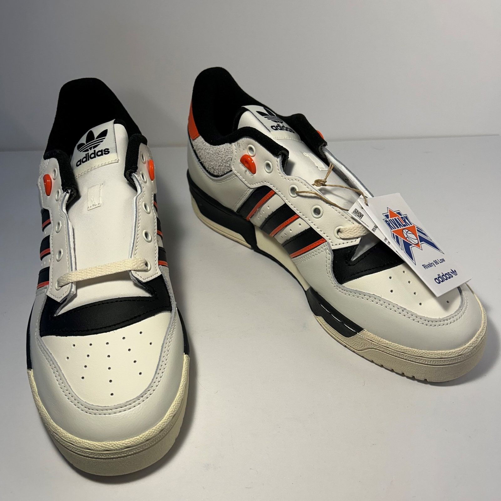 Adidas Adidas Originals Rivalry 86 Low Sz 11.5 White/Black IE7140 Size US 11.5 / EU 44-45 - 7 Thumbnail