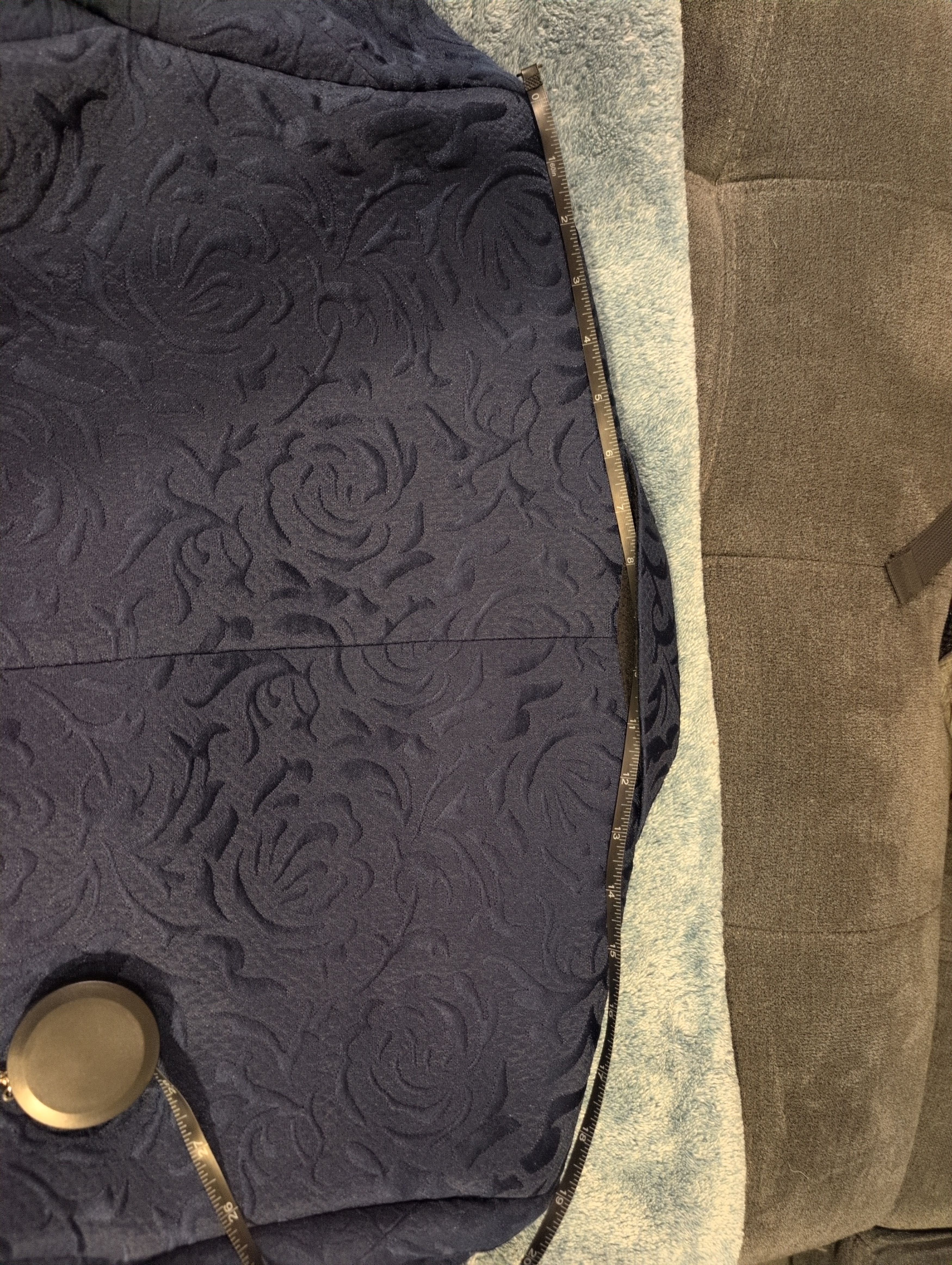 Other Miguel Wilson Blue Rose Pattern Blazer Size 42R - 10 Thumbnail