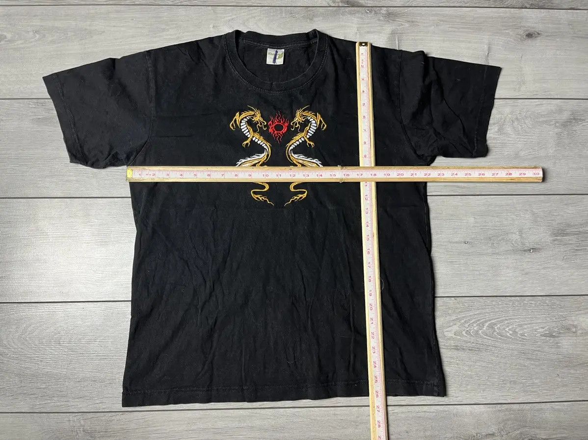 Japanese Brand Vintage dragons two Japanese T-shirt size XLarge Size US XL / EU 56 / 4 - 5 Thumbnail
