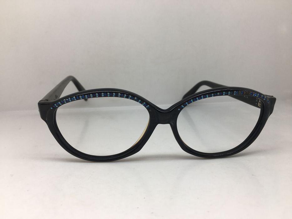 Dior Vintage 70s Christian Dior Black Eyeglasses Frame Austria | Grailed