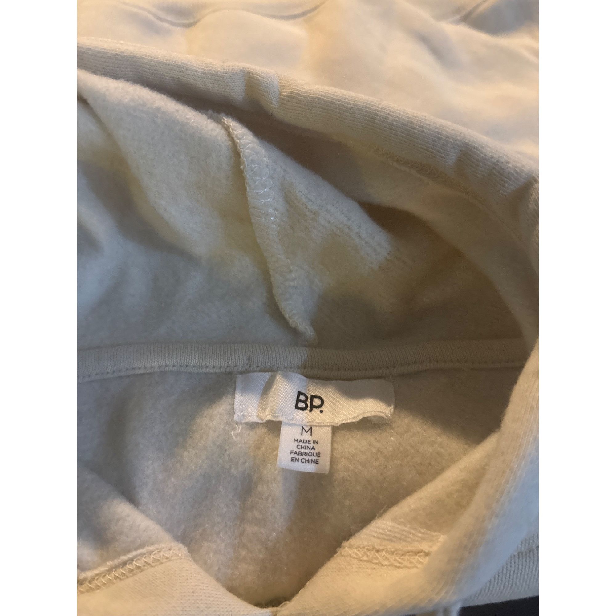 Other BP “LA” Junior's Cropped Hoodie, Cream , Size M Size M / US 6-8 / IT 42-44 - 7 Thumbnail