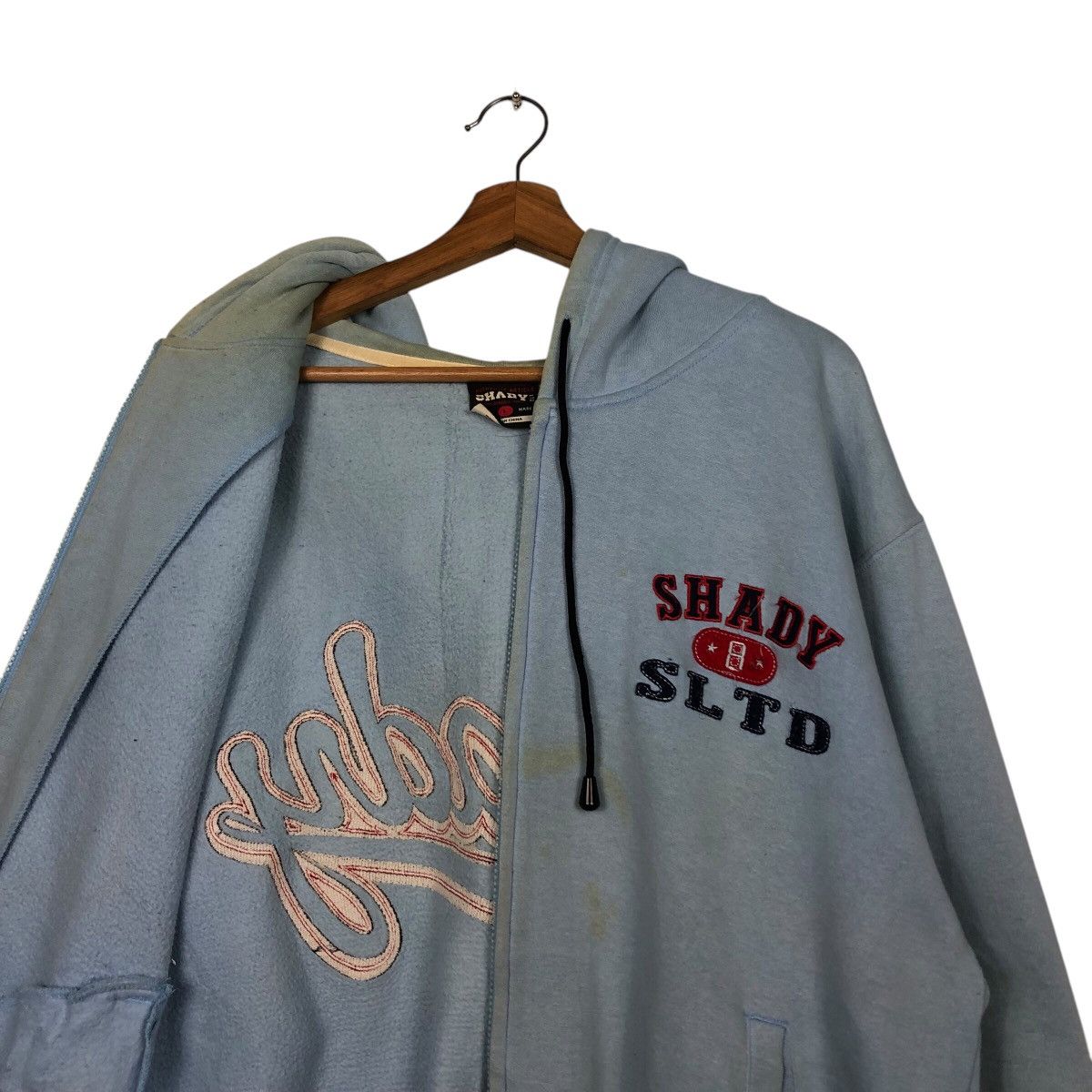 Hysteric Glamour 📌Vintage Zipper Jacket Shady Big Logo Embroidered Size US L / EU 52-54 / 3 - 14 Thumbnail