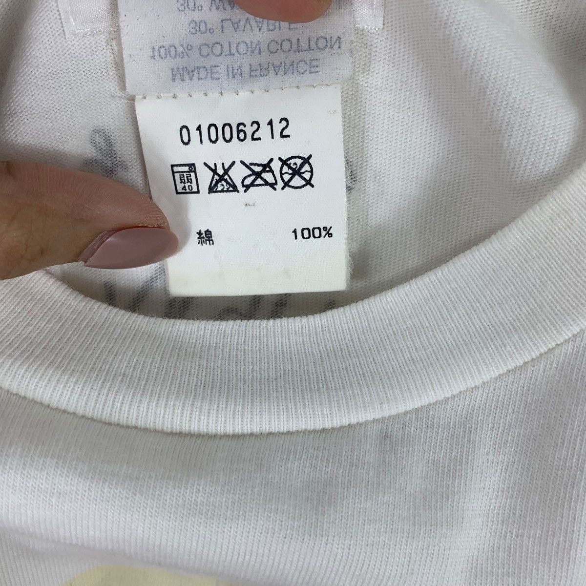 agnes b. Vintage AGNES. B PARIS Martin Wong Poem Footprints Tee Size S / US 4 / IT 40 - 7 Thumbnail