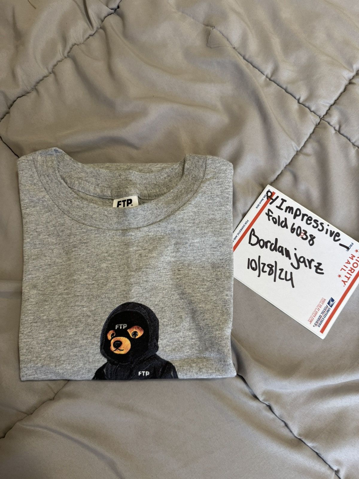 Fuck The Population FTP bear tee Size US S / EU 44-46 / 1 - 1 Thumbnail