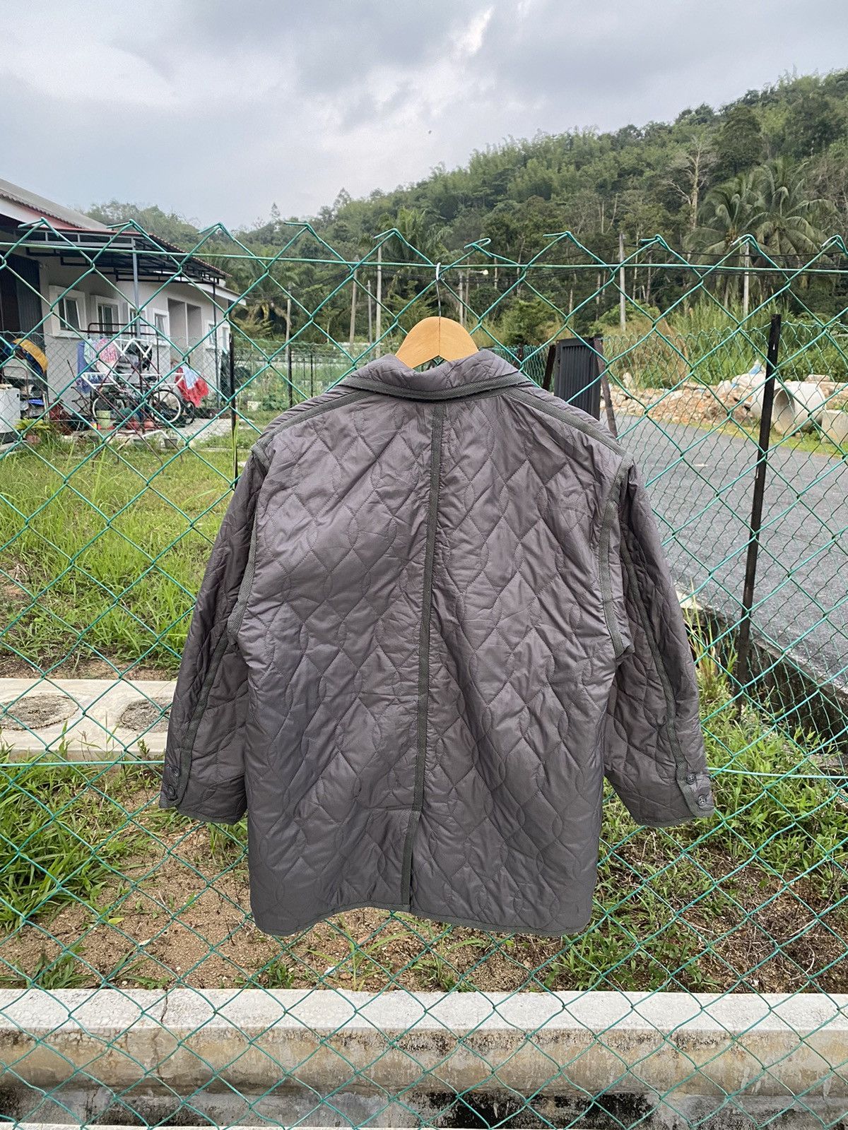Japanese Brand × Kansai Yamamoto × Vintage Vintage C C Kansai Quilted Jacket Size US M / EU 48-50 / 2 - 2 Thumbnail