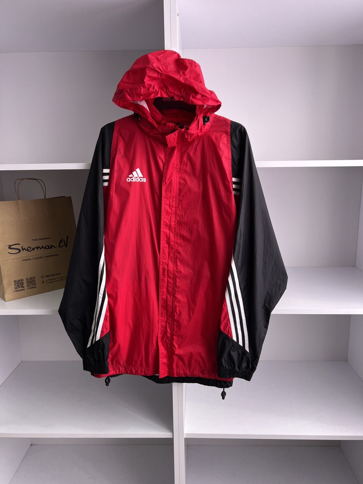 Adidas × Vintage Vintage Adidas Streetwear 90s Style Jacket Size US XL / EU 56 / 4 - 5 Thumbnail