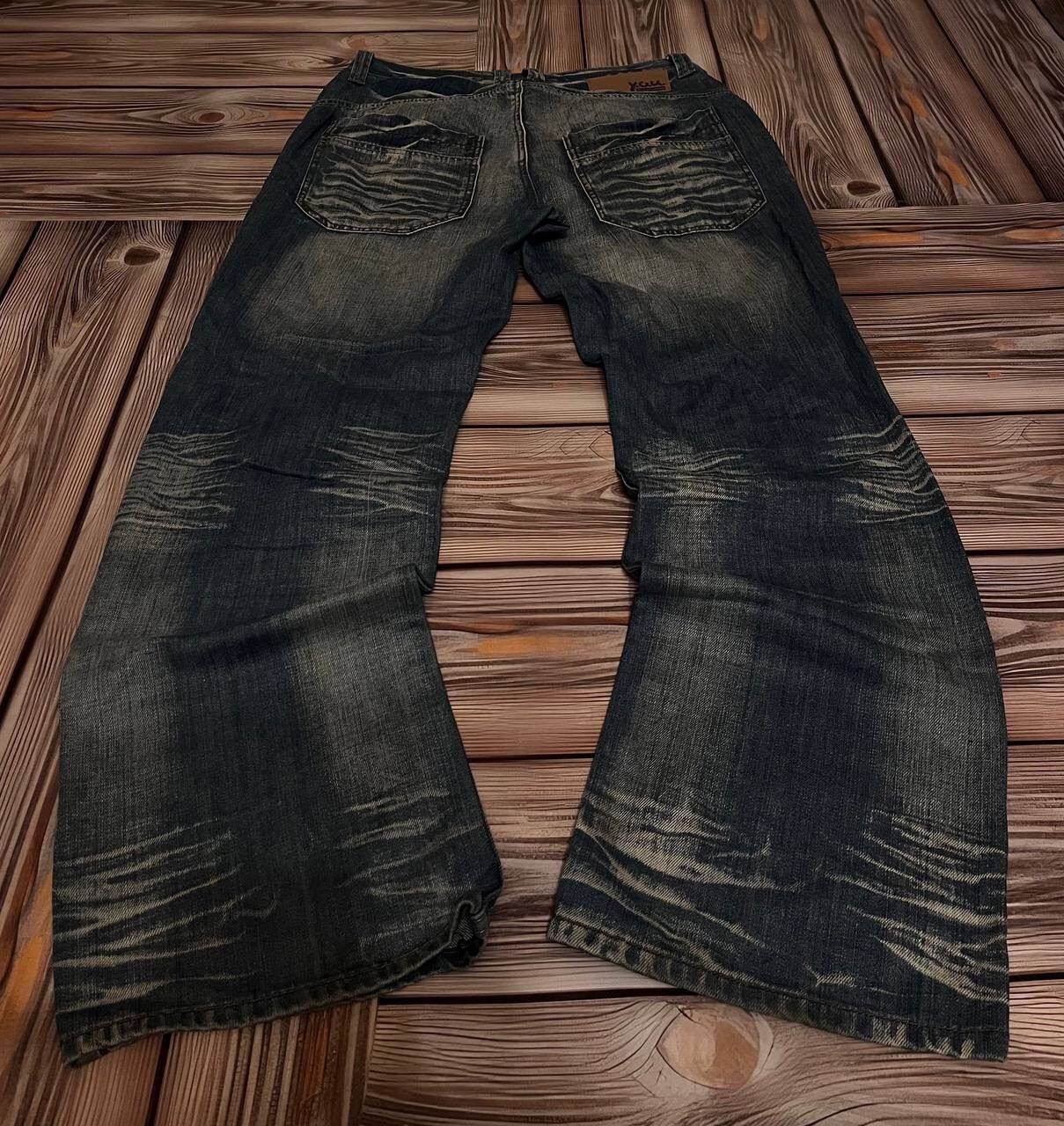 Pre-owned Hysteric Glamour X If Six Was Nine R Ifsixwasnine Kapital Style Baggy Jeans Japanese Y2k In Blue