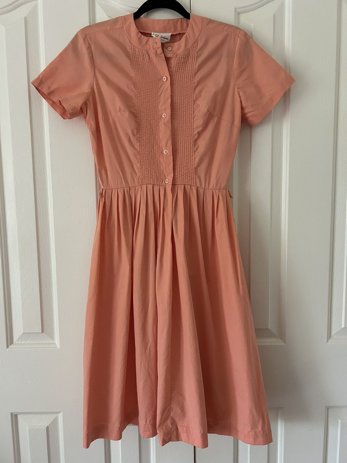 Vintage NPC Fashions Peach Dress Size M / US 6-8 / IT 42-44 - 1 Thumbnail