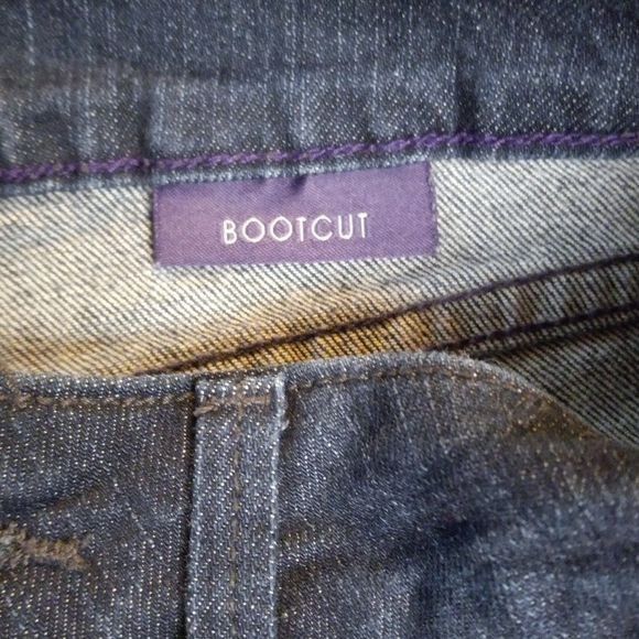NYDJ NYDJ Size 4 Jeans Womens Denim Bootcut Blue Dark Wash Stretc Size 29" - 8 Thumbnail