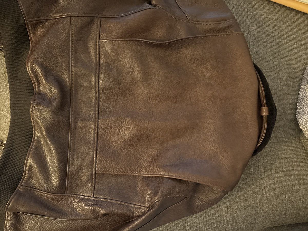 Other Satchel & Page Chocolate Brown Bomber Jacket Size US L / EU 52-54 / 3 - 8 Thumbnail