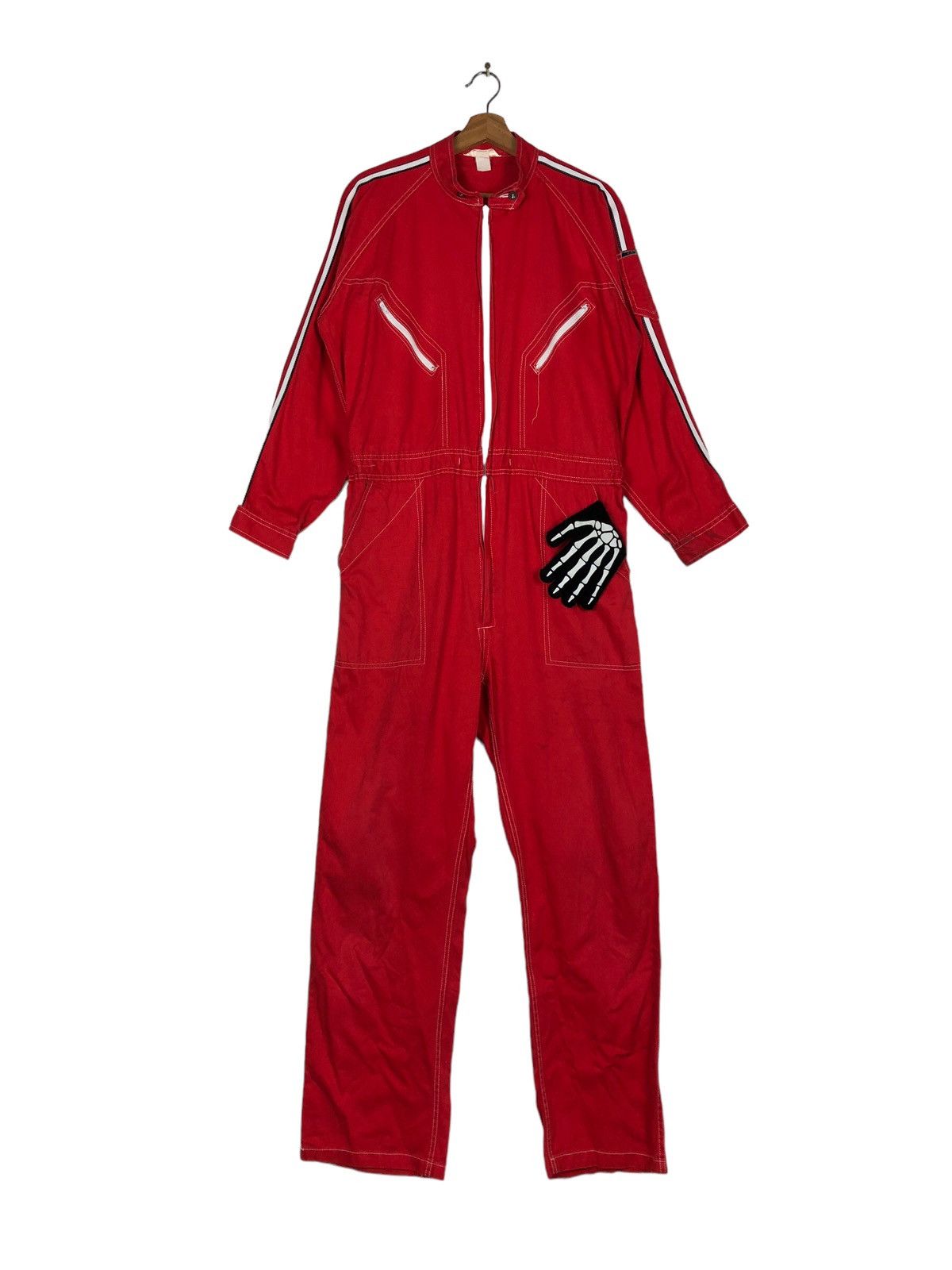 Japanese Brand 🔥90’s Vintage Coverall Racing Car Engineering Work Kbm Big Size US 36 / EU 52 - 1 Thumbnail