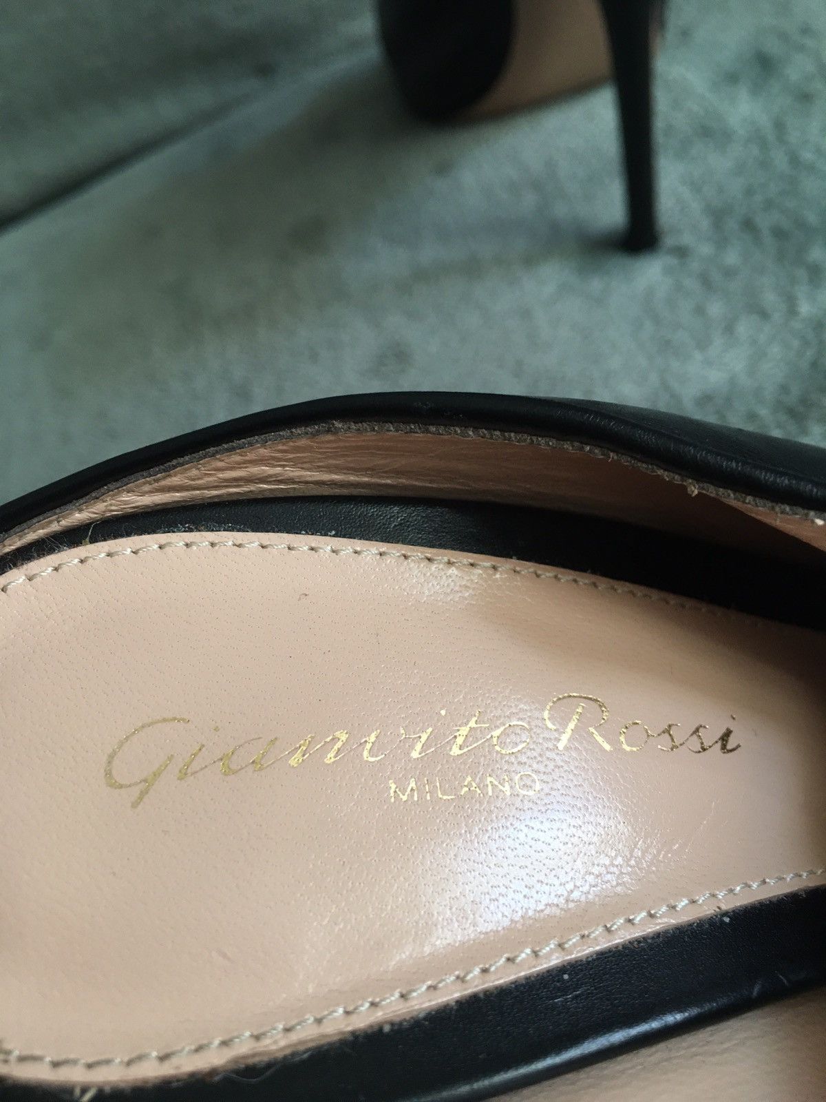 Gianvito Rossi Gianvito Rossi Nova Leather Mules Heels Shoe EU 37.5 Size US 7.5 / IT 37.5 - 8 Thumbnail