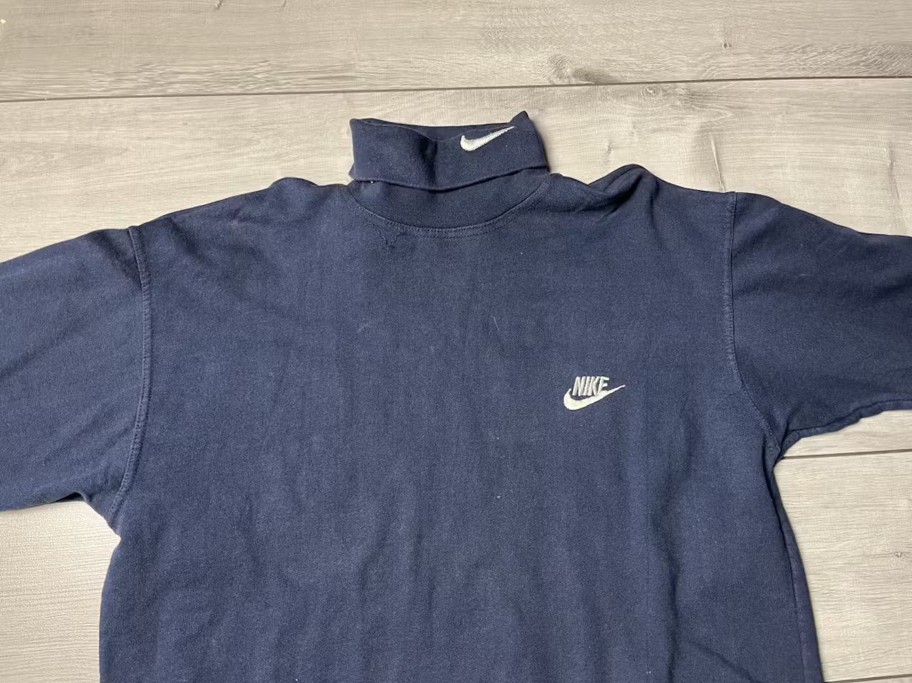 Nike Nike turtleneck neck sweater vintage size XLarge 90s Size US XL / EU 56 / 4 - 3 Thumbnail
