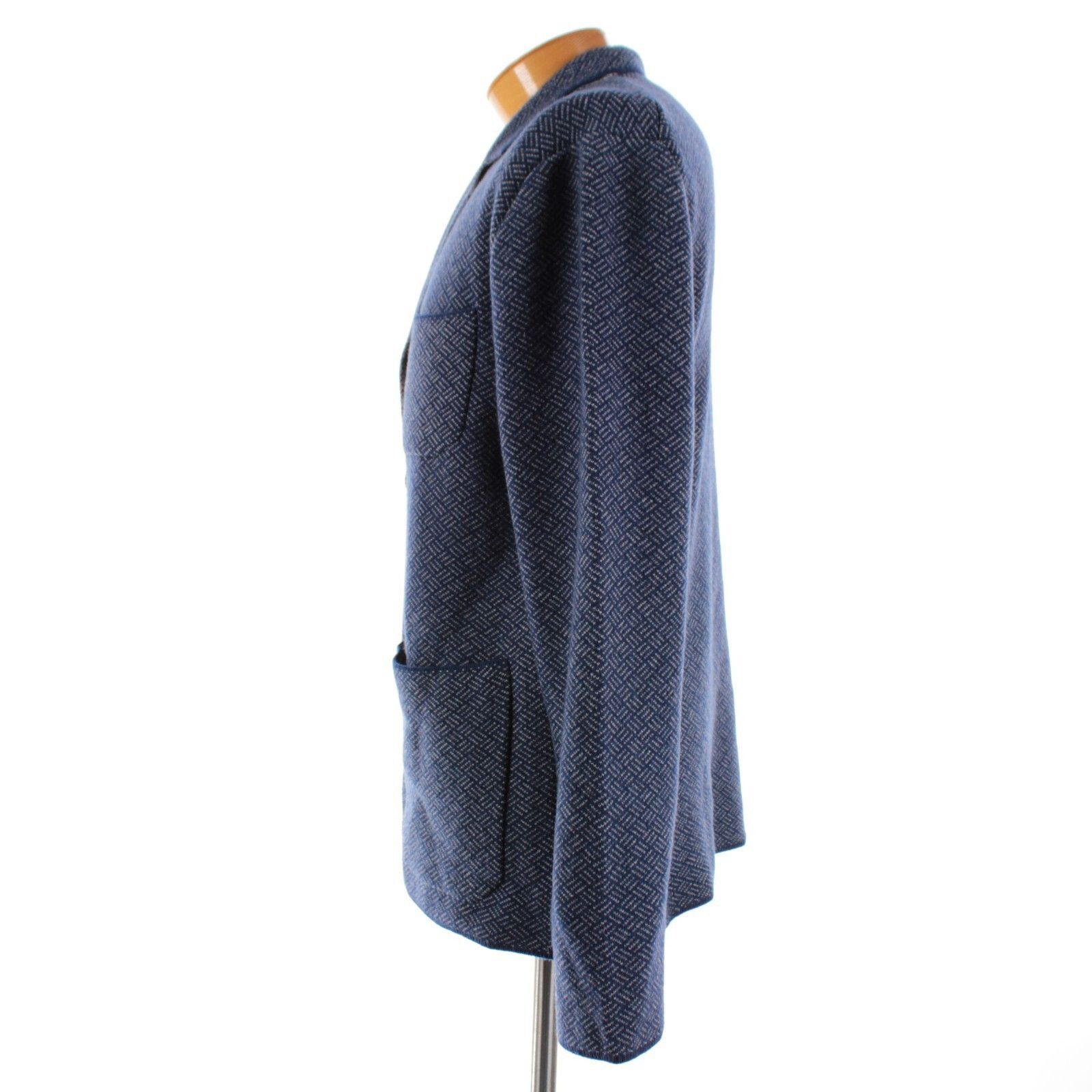 Luciano Barbera Luciano Barbera Sweater Size US XL in Blue Size US XL / EU 56 / 4 - 4 Thumbnail