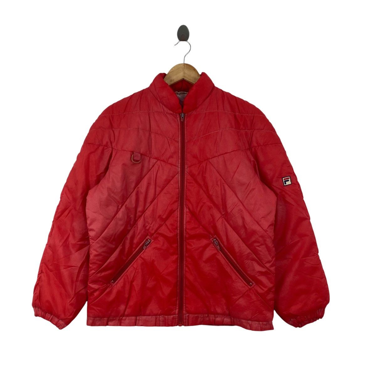 Fila Vintage FILA Puffer Jacket Quilted Spellout Logo Ski Style Size US M / EU 48-50 / 2 - 3 Thumbnail