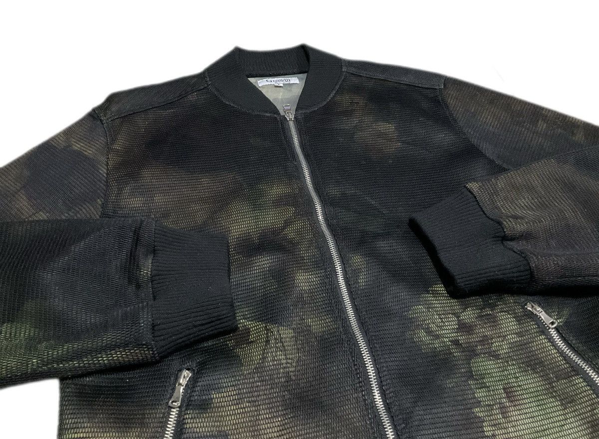 If Six Was Nine × Japanese Brand × Le Grande Bleu (L.G.B.) 🔥Sick Y2K Growth By In The Attic Mesh Jacket Psyche Printed Size US L / EU 52-54 / 3 - 3 Thumbnail