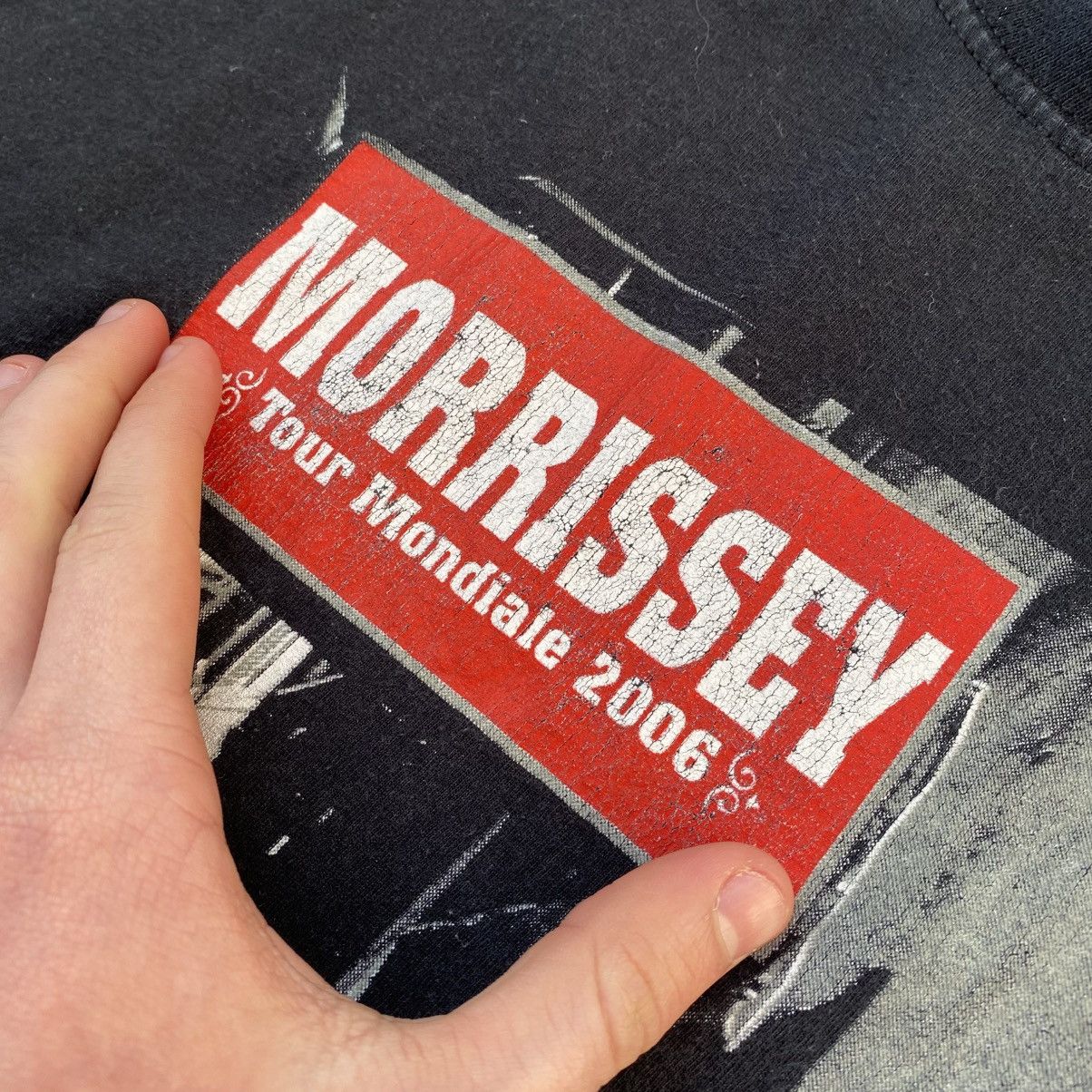 Band Tees Vintage Morrisey 2006 Mondiale tour band tee Size US M / EU 48-50 / 2 - 4 Thumbnail