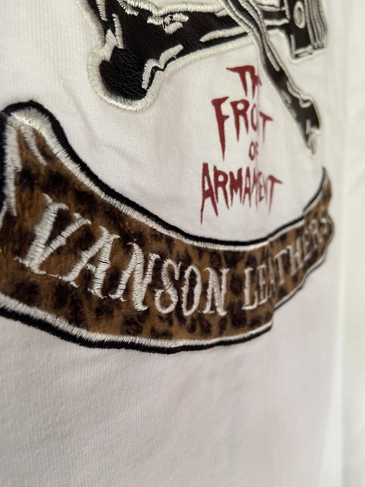 Beauty Beast × Hysteric Glamour × Japanese Brand BROWNY TEE OPEN KNIT 2 IN 1 VANSON X T.F.O.A LONG SLEEVE Size US L / EU 52-54 / 3 - 20 Thumbnail