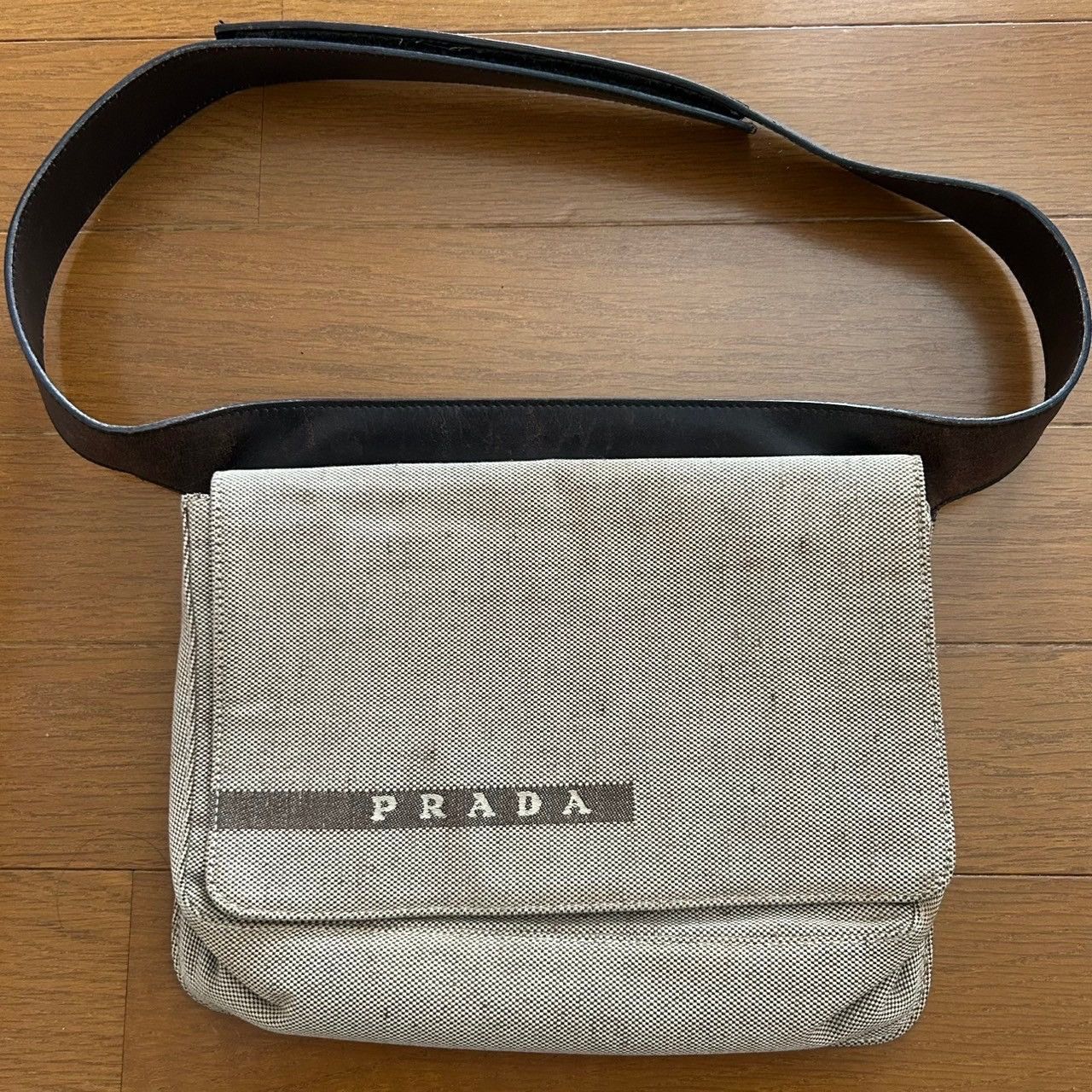 Prada Prada Sport SS1999 Runway Nylon Technical Body Bag