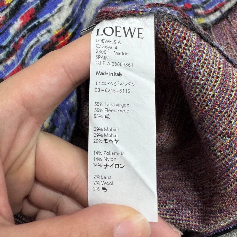 Loewe LOEWE Colorful wool sweater Size S / US 4 / IT 40 - 3 Thumbnail