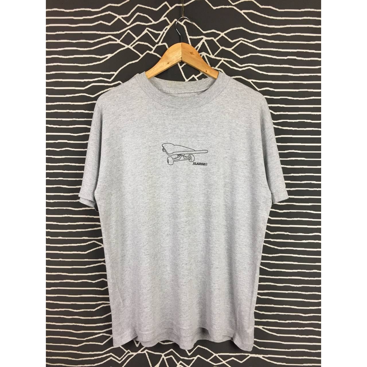 Vintage × Xlarge Vtg XLARGE OG Streetwear Brand Skateboards Graphic Tee Size US L / EU 52-54 / 3 - 1 Thumbnail