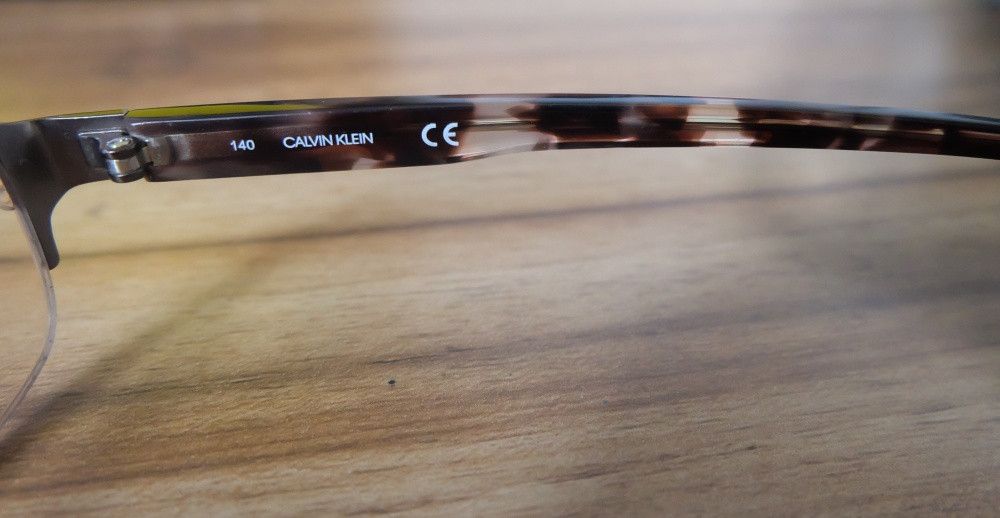 Calvin Klein Calvin Klein CK5466A Half Rim Titanium Glasses Size ONE SIZE - 5 Thumbnail