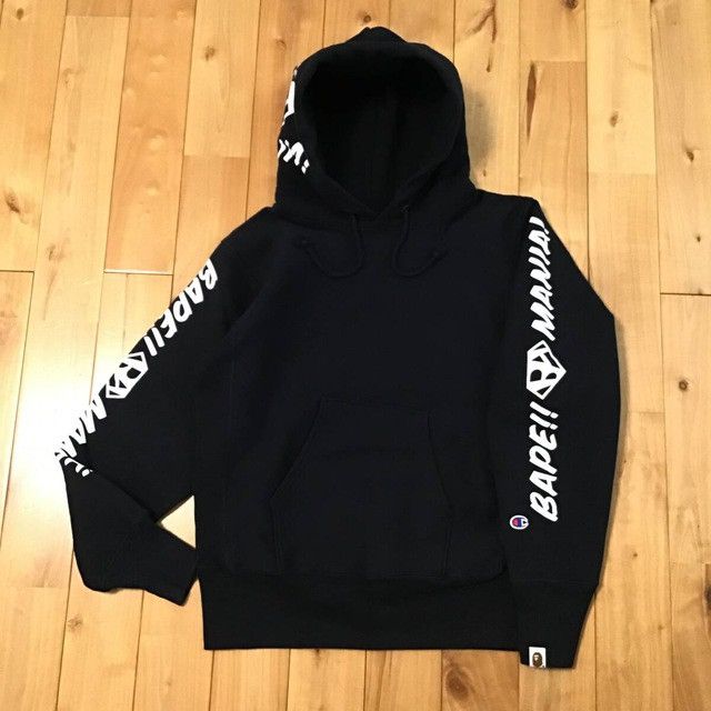 Bape × Champion × Nigo BAPE × Champion Pullover hoodie Sweat pants set NIGO APE Size US S / EU 44-46 / 1 - 2 Thumbnail