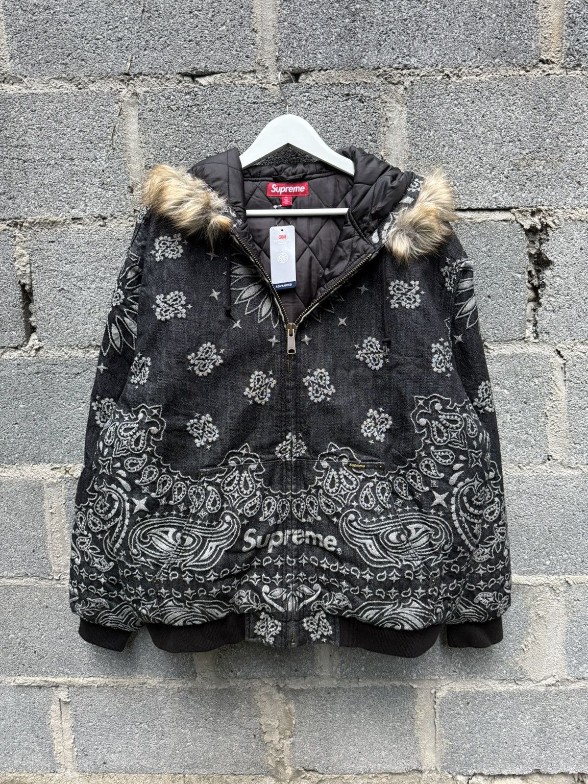 Supreme SS25 Supreme Bandana Fur Hooded Jacket Size US XL / EU 56 / 4 - 1 Thumbnail