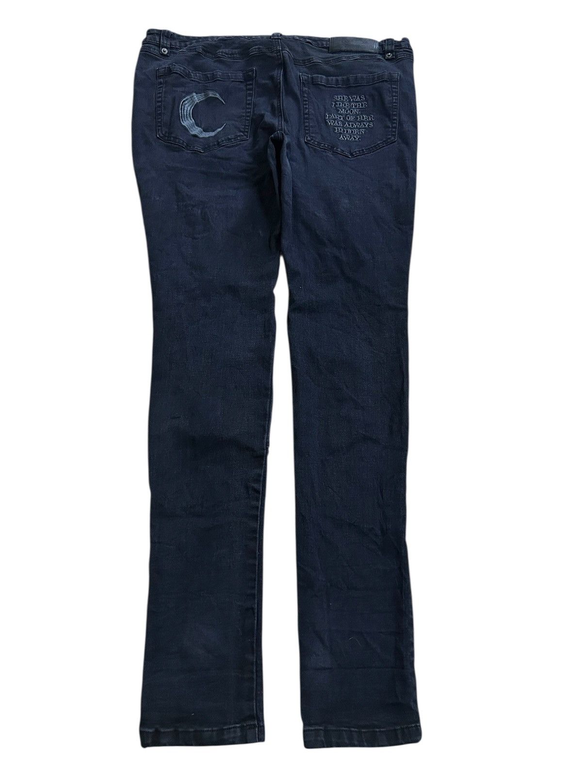 Japanese Brand × Killstar KILLSTAR Cult Luxury Mad Punk Style Skinny Fits Denim Size US 36 / EU 52 - 2 Thumbnail