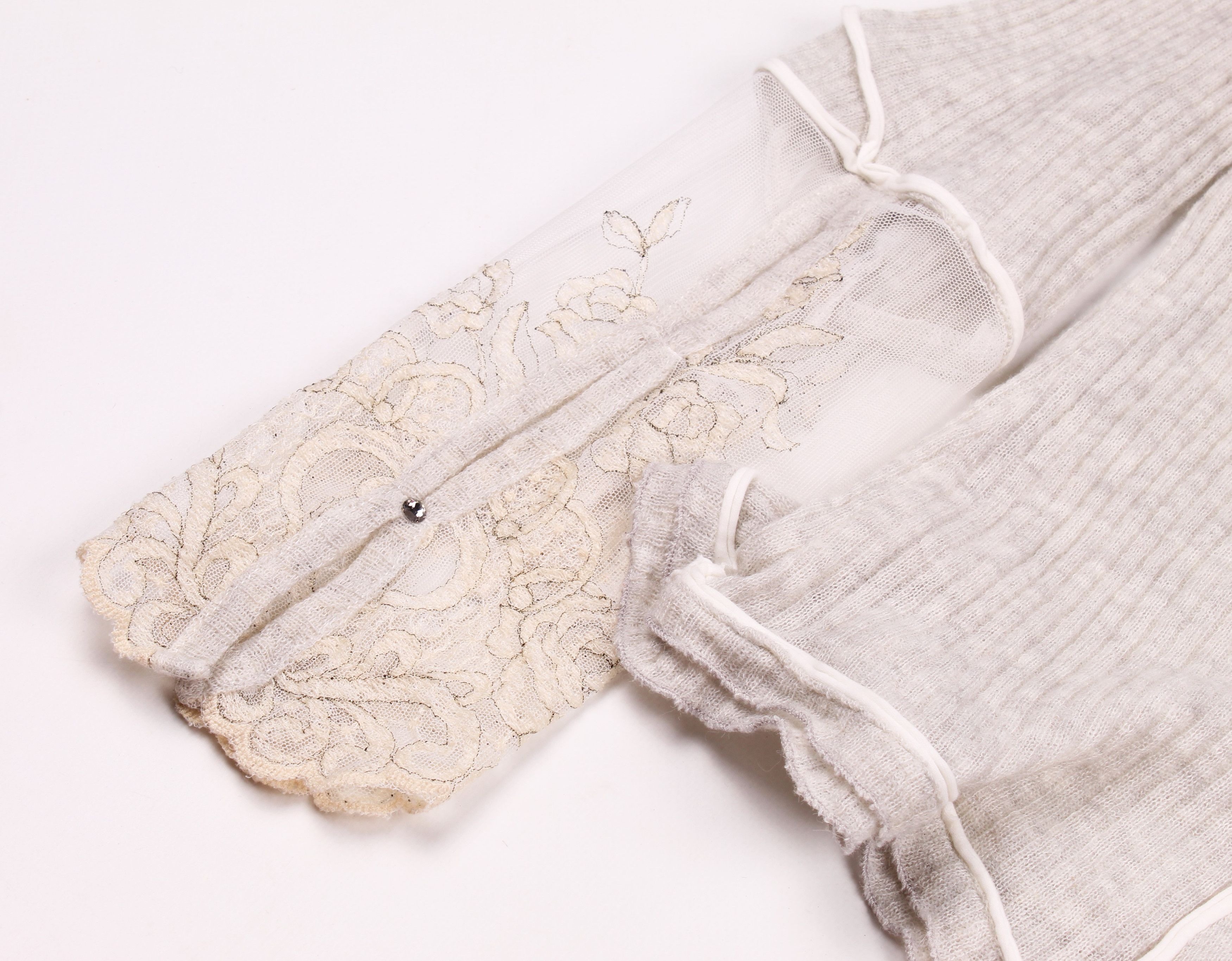 Vintage Vintage Y2K Fairy Cottage Light Long Sleeve Size M / US 6-8 / IT 42-44 - 4 Thumbnail