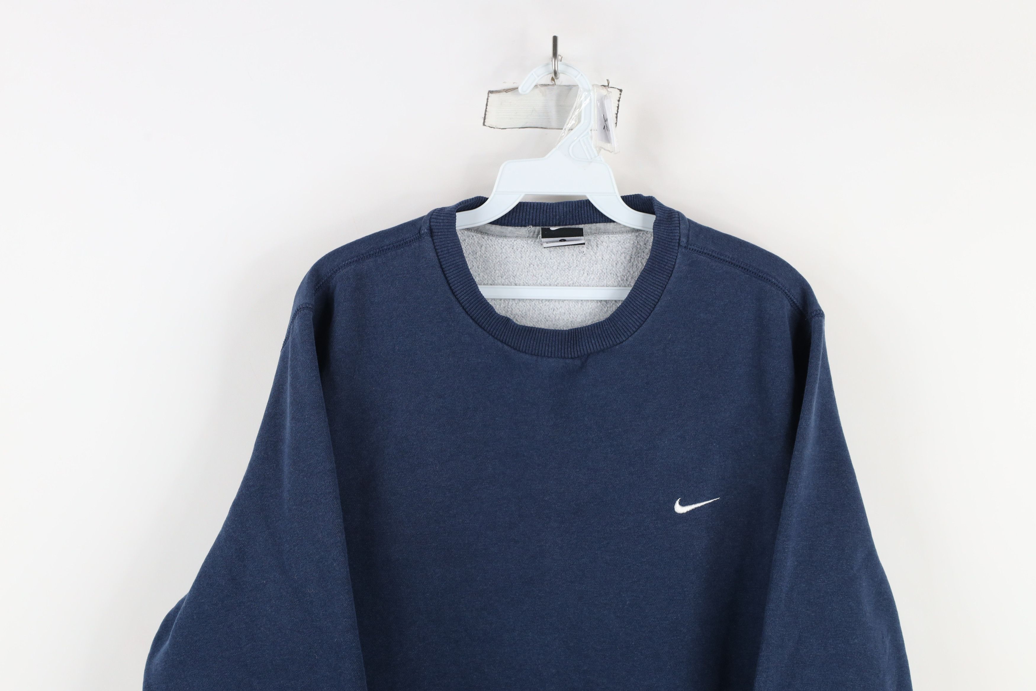 Nike × Vintage Vintage Nike Sportswear Mini Swoosh Crewneck Sweatshirt Size US L / EU 52-54 / 3 - 2 Thumbnail