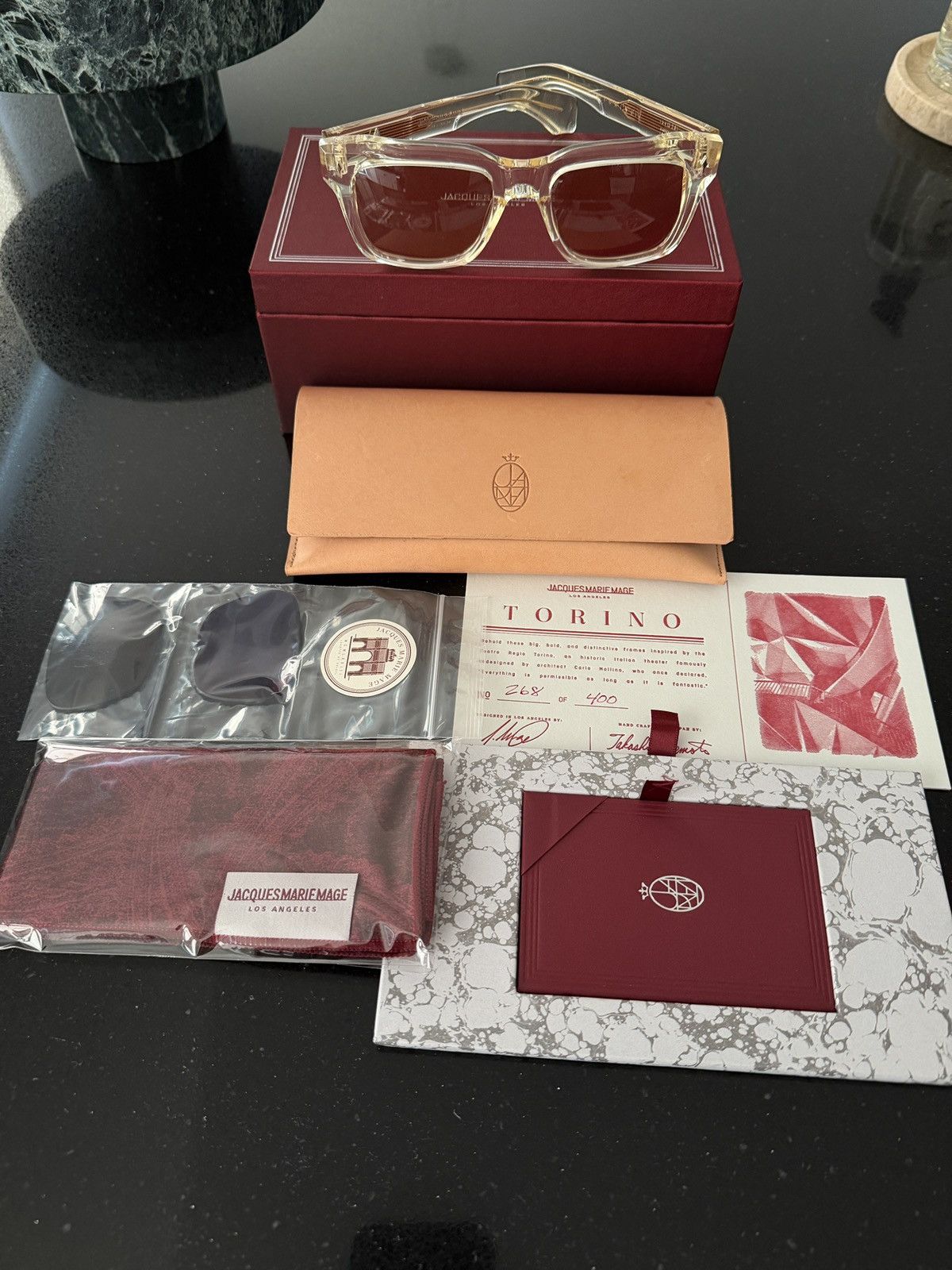 Jacques Marie Mage Jacques Marie Mage - Torino Sunglasses Size ONE SIZE - 1 Thumbnail