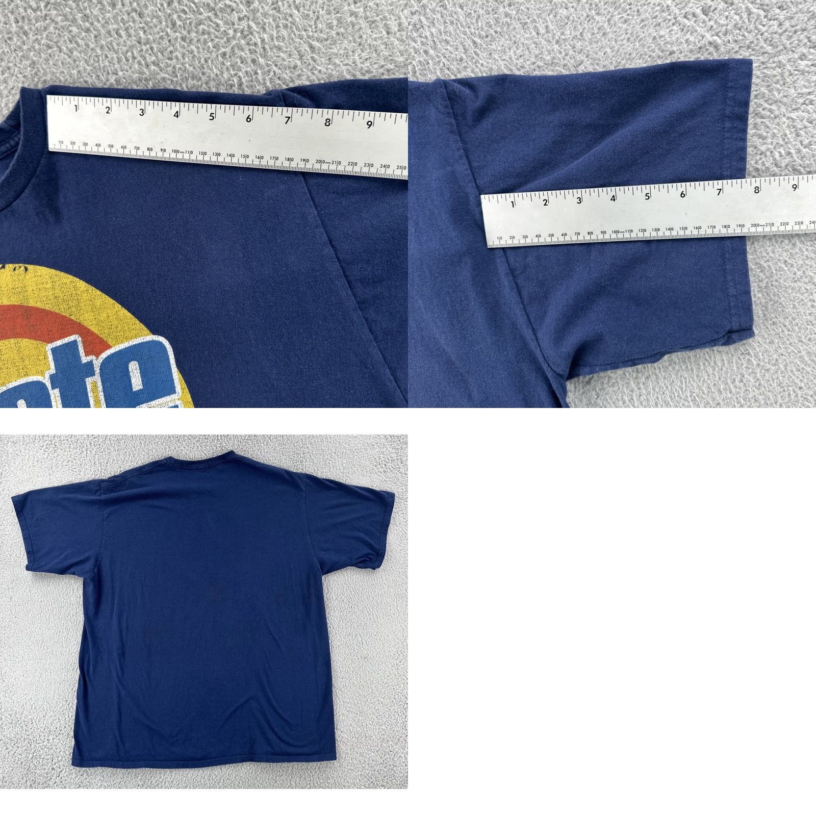 Vintage VOTE Removes Stubborn Orange Stains Mens L Blue T Shirt Donald Trump Parody Tee Size US L / EU 52-54 / 3 - 9 Thumbnail