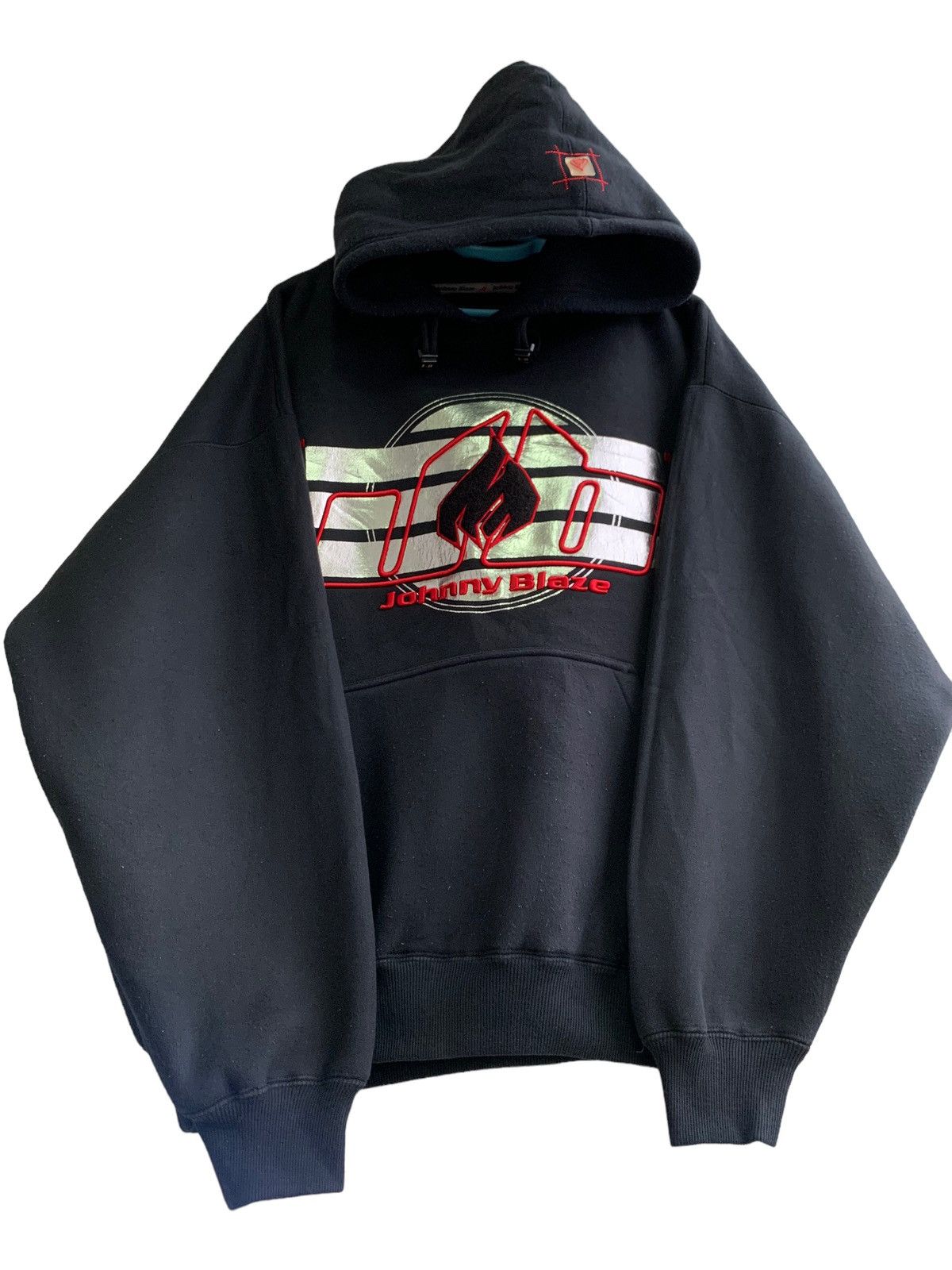 JNCO Vintage Streetwear Johnny Blazer Hoodie Size US XL / EU 56 / 4 - 1 Thumbnail