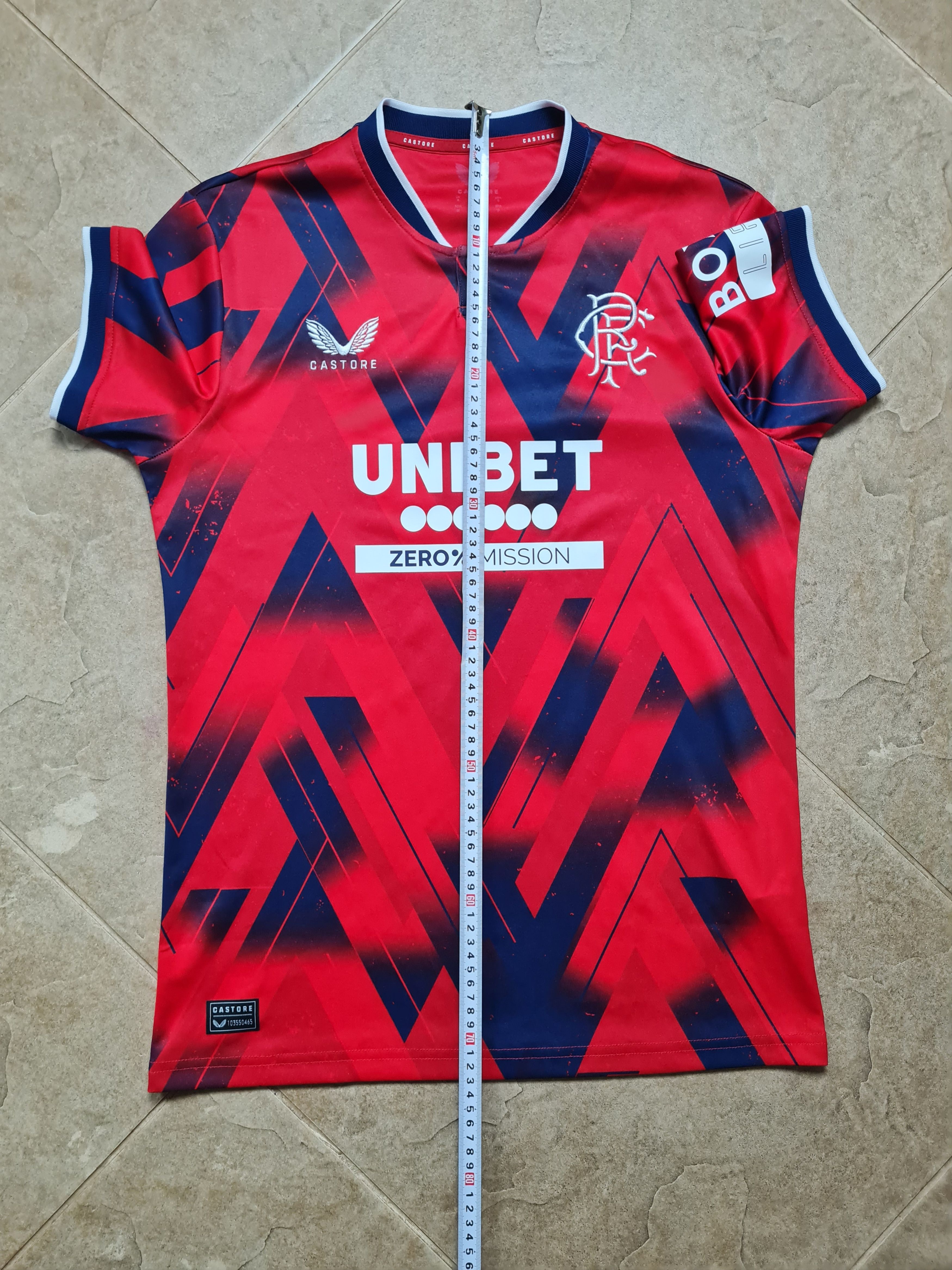 Castore Castore Glasgow Rangers Men's Fourth Shirt 2023/2024 Size US S / EU 44-46 / 1 - 5 Thumbnail