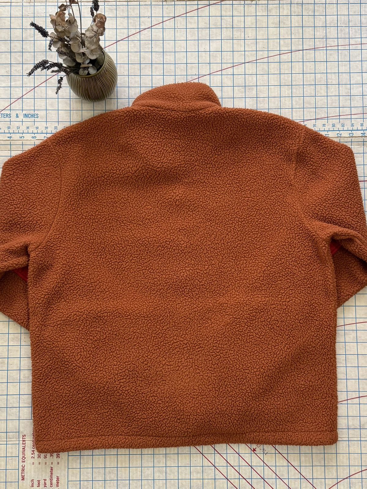 Nike Nike Deep Pile Full Zip Fleece Mens Size Large Orange Size US L / EU 52-54 / 3 - 10 Thumbnail