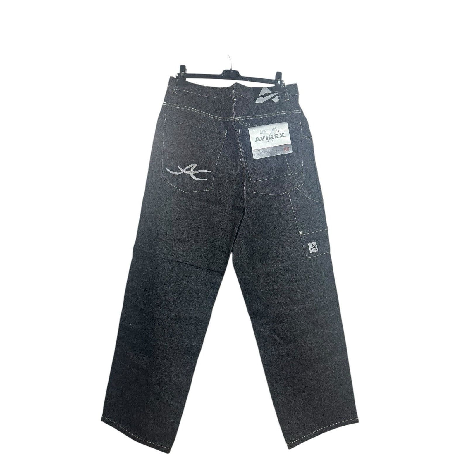 Avirex Vintage Avirex Baggy Denim Jeans Pelle Pelle Wide Leg Y2K Hi Size US 36 / EU 52 - 3 Thumbnail