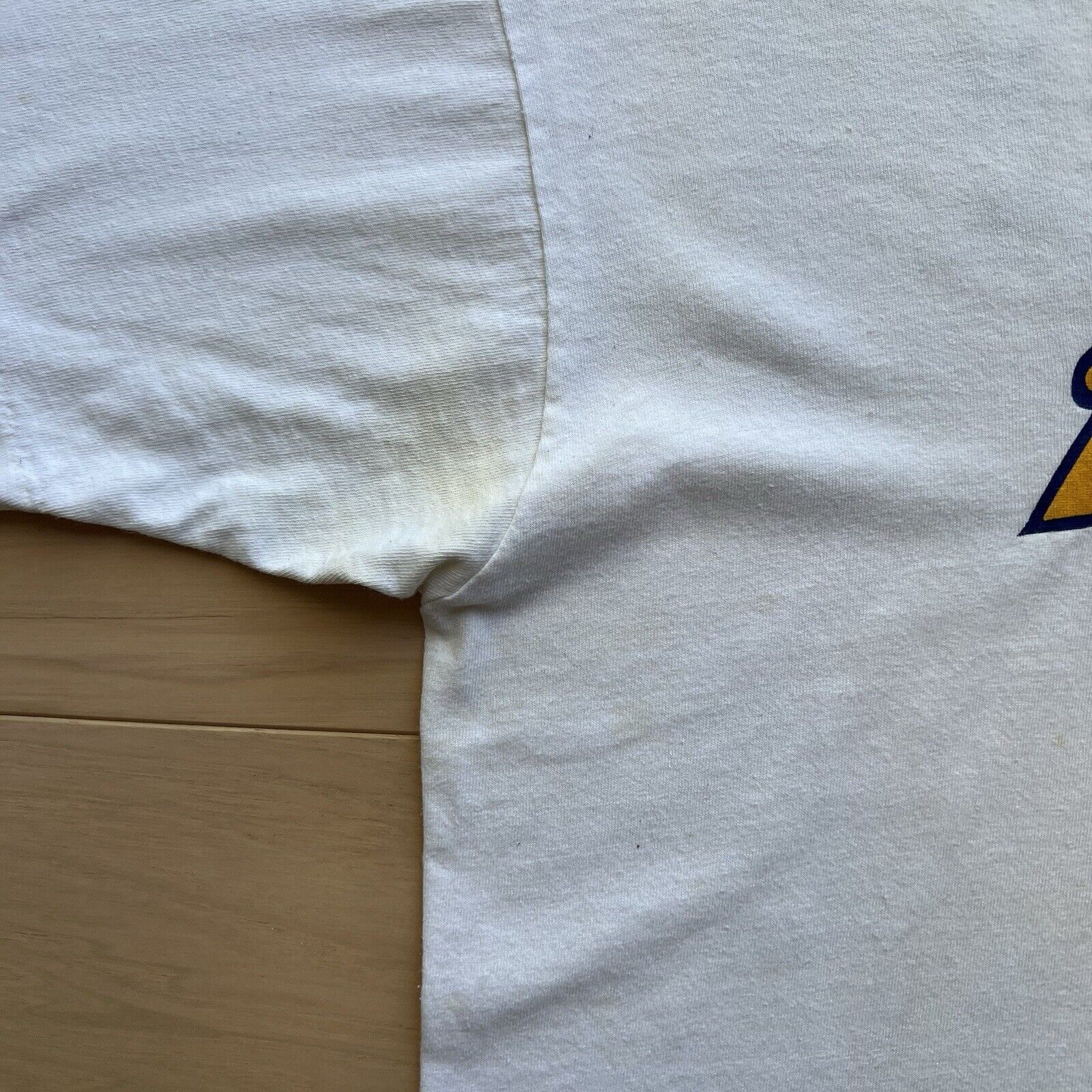 Vintage Vintage Late Night at Nebraska Shirt XL White 90s University Size US XL / EU 56 / 4 - 4 Thumbnail
