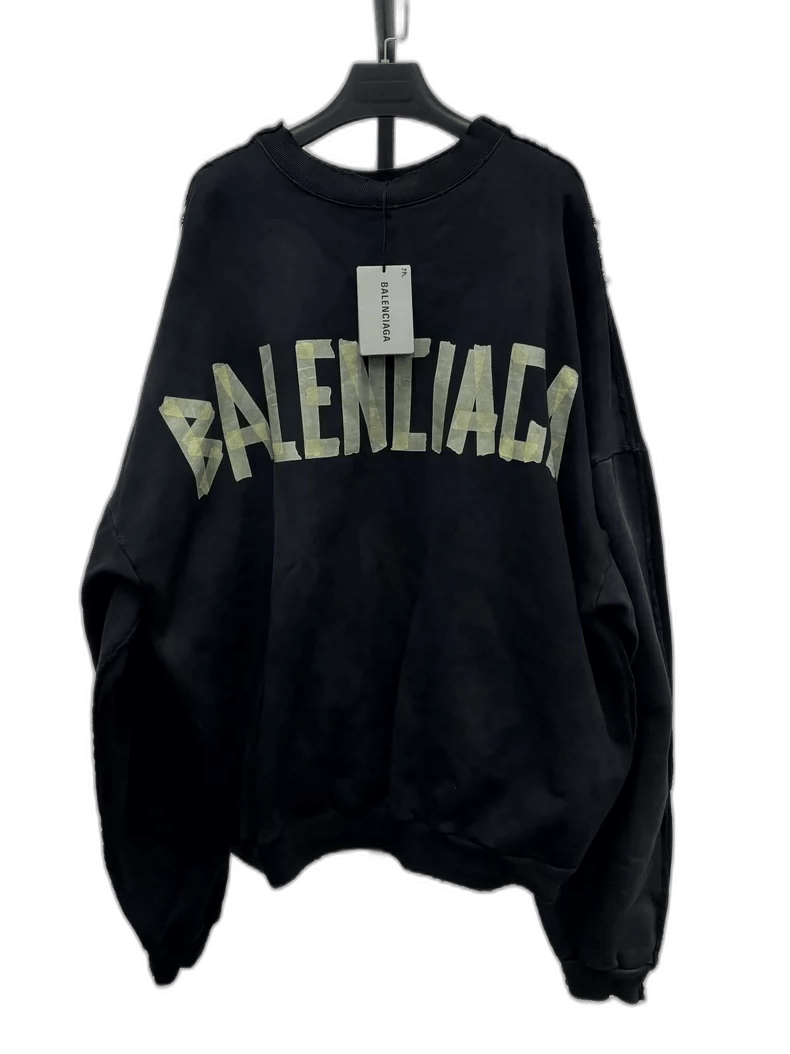 Balenciaga Balenciaga 24SS Long Sleeve Hoodie Sweatshirt-2505 Size US XXS / EU 40 - 1 Thumbnail