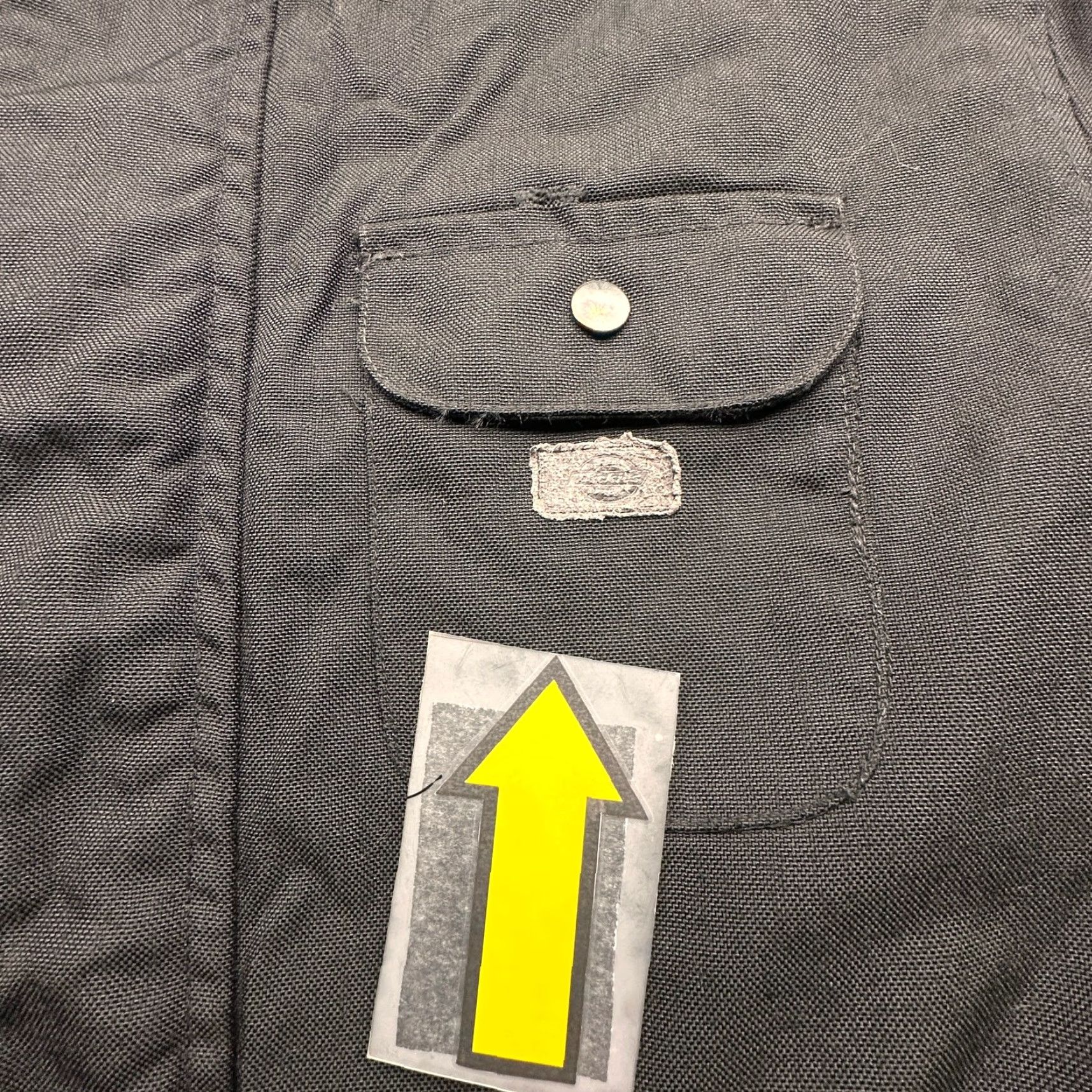 Dickies Dickies Dallas Zoo Patch Jacket Black Cordura Men Large Nylon Quilted Lining Workwear Chore Coat Size US L / EU 52-54 / 3 - 6 Thumbnail