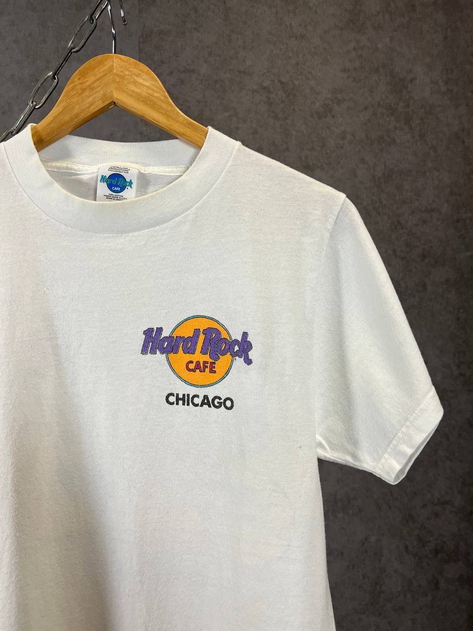 Hard Rock Cafe × Vintage Hard Rock Cafe Chicago made in USA vintage tee Size US XS / EU 42 / 0 - 2 Thumbnail