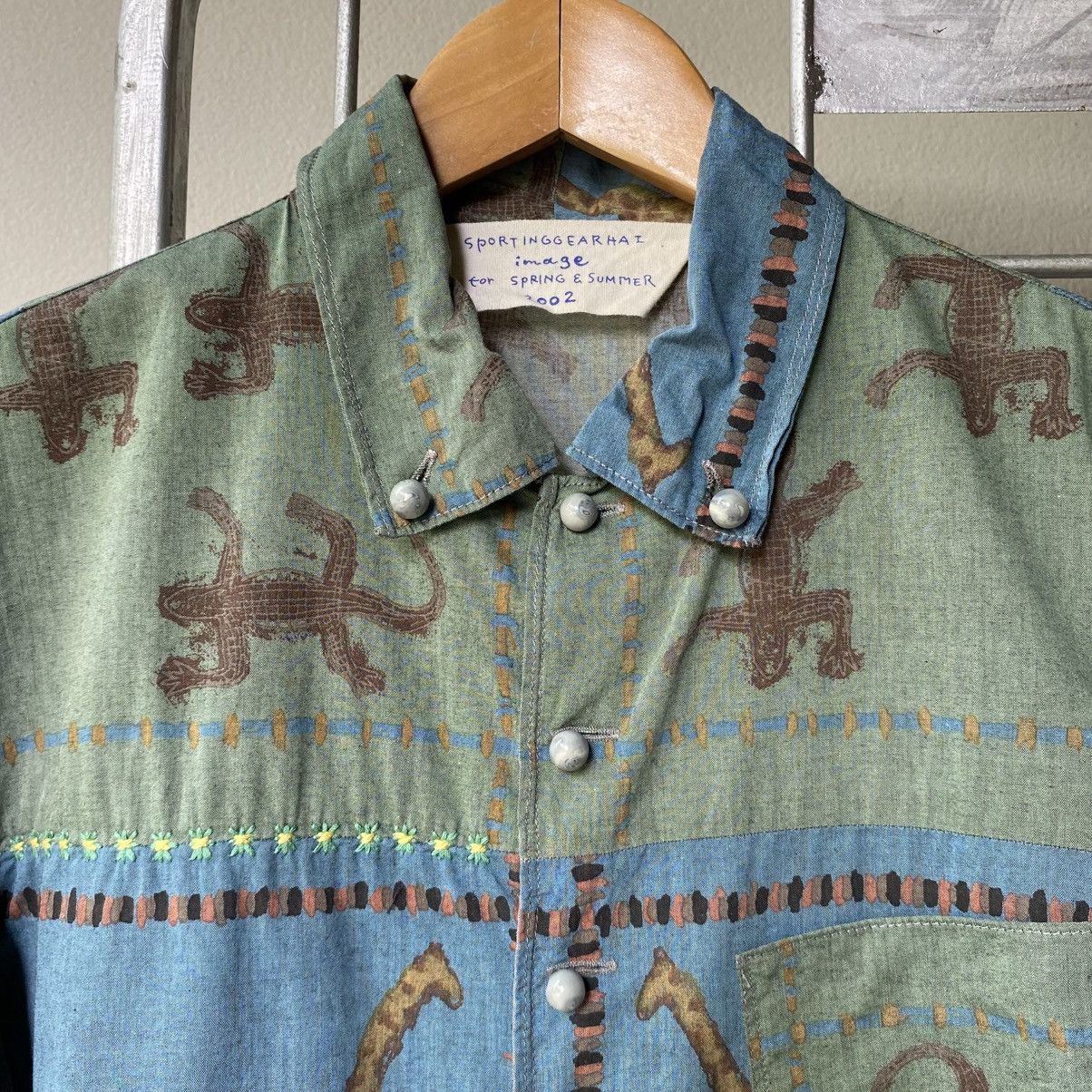 Hai Sporting Gear SPORTING GEAR HAI image SPRING & SUMMER 2002 Printed Shirt Size M / US 6-8 / IT 42-44 - 6 Thumbnail
