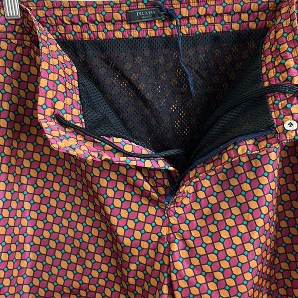 Prada Prada 2017 Geometric Men's Swim Trunks Board Shorts Size US 38 / EU 54 - 4 Thumbnail