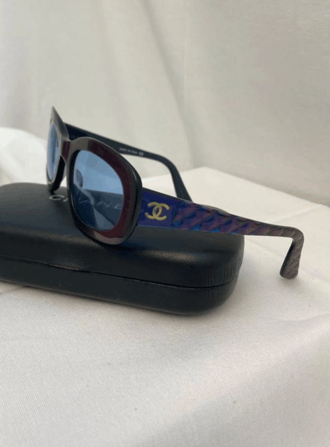 Chanel CHANEL SUNGLASSES LOGO ICONIC Mask CC Vintage Size ONE SIZE - 1 Thumbnail