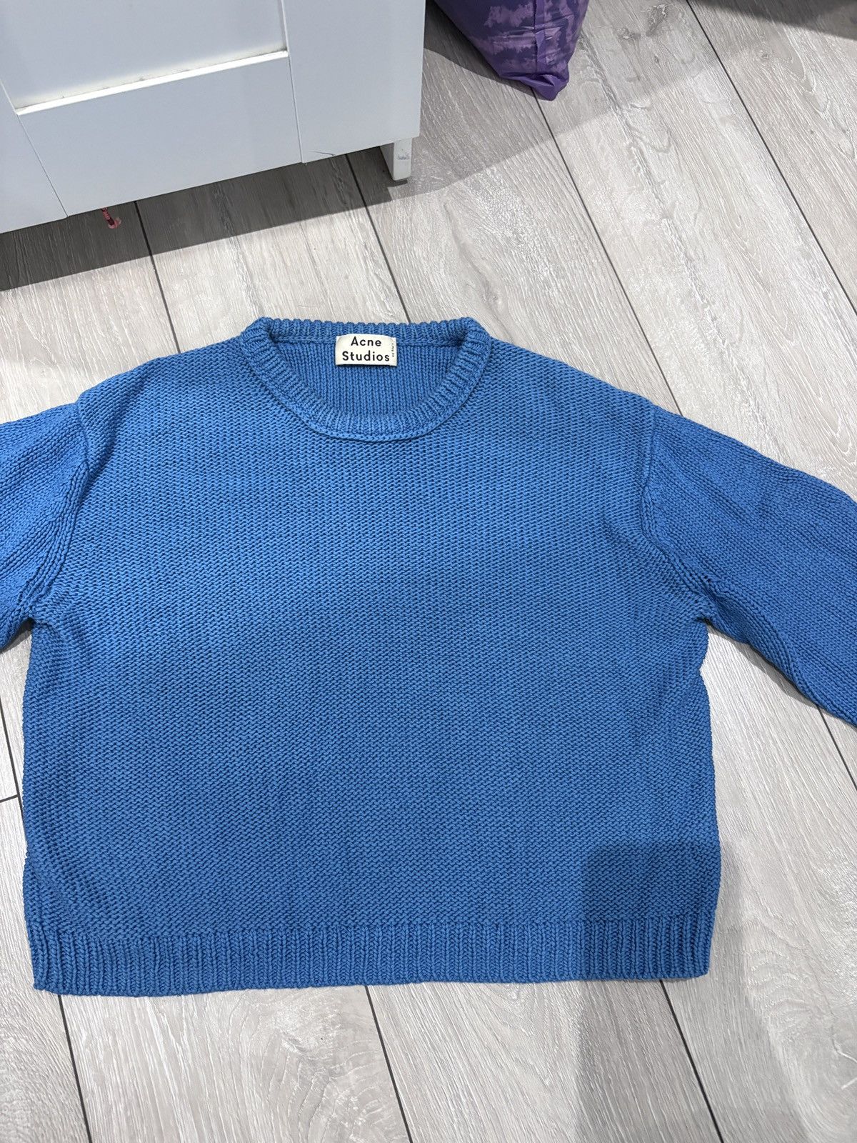 Acne Studios Acne Studios knit blue shorter sleeves Size S / US 4 / IT 40 - 2 Thumbnail