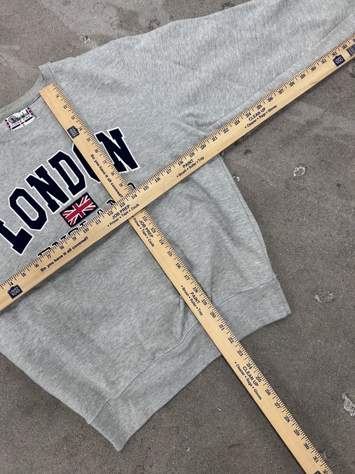 Japanese Brand Y2K London England crewneck sweatshirt oversized Size US S / EU 44-46 / 1 - 5 Thumbnail