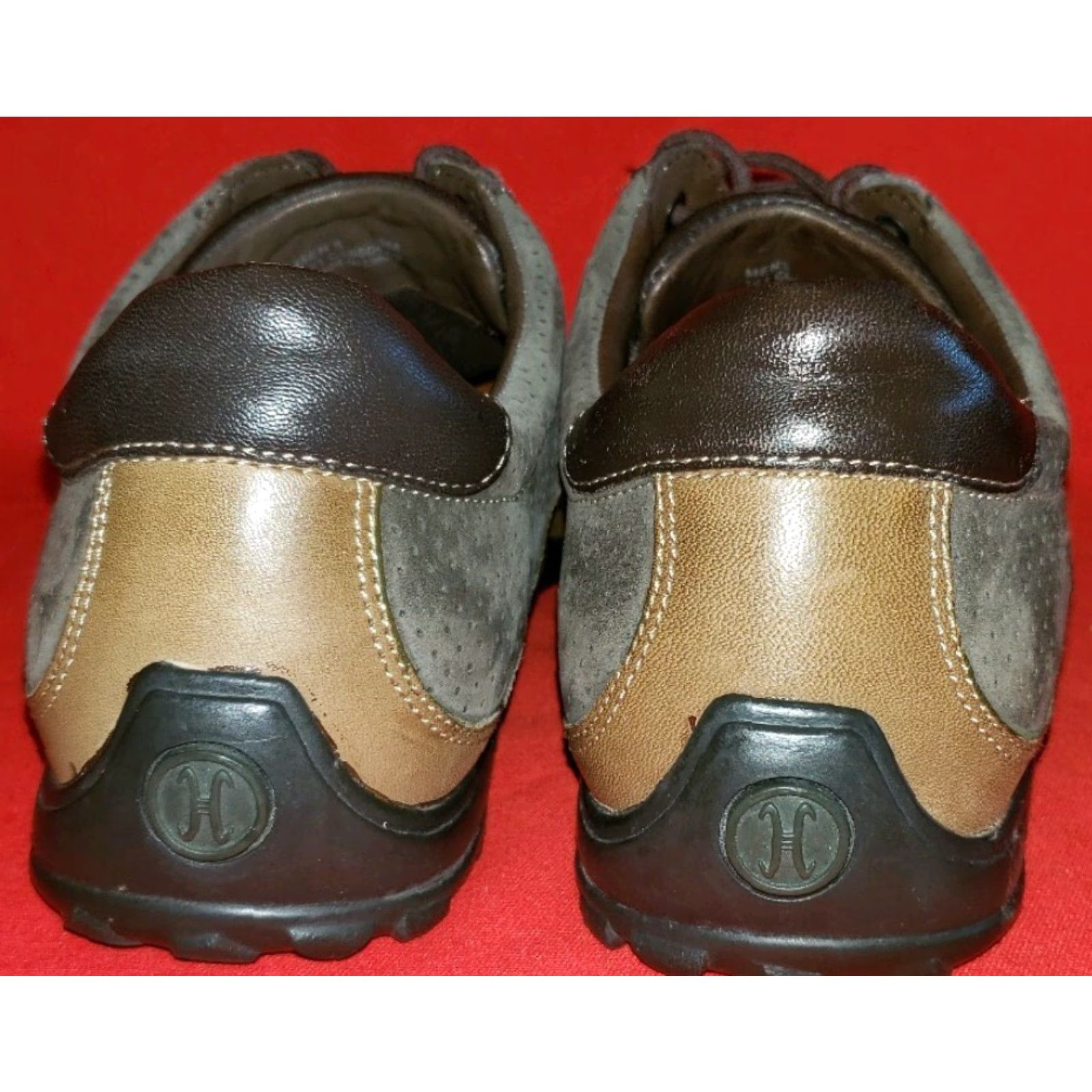 Cole Haan Cole Haan Men's Casual Sneakers Two Toned Leather Brown 9M Shoes Casual Comfortable Slip Resistant Lightweight Size US 9 / EU 42 - 7 Thumbnail