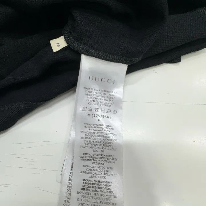 Gucci Gucci Gucci Black Cotton Double G Polo Shirt -2506 Size US M / EU 48-50 / 2 - 3 Thumbnail